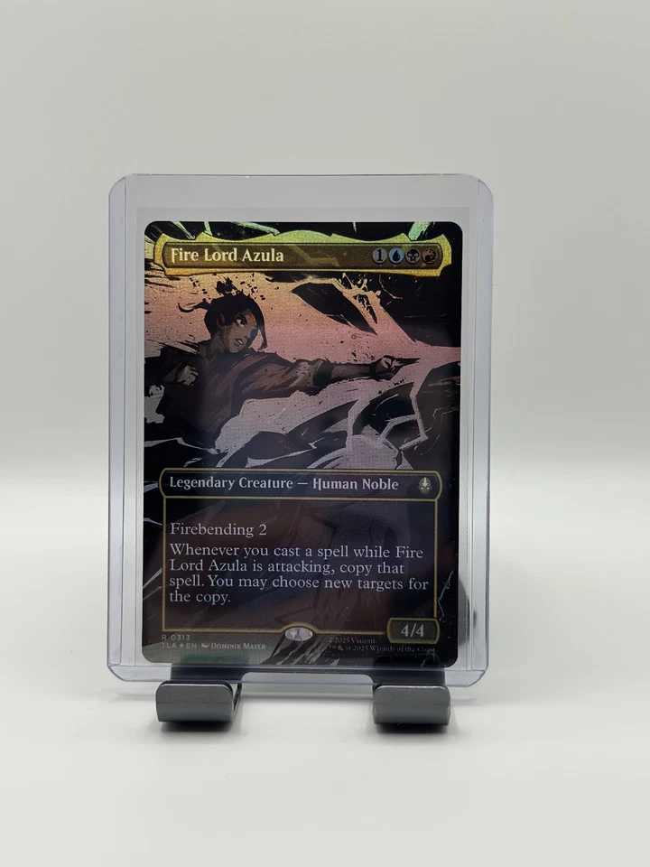MTG, Fire Lord Azula FOIL (0313) (Borderless) Avatar: The Last Airbender Foil - Image 1 of 1