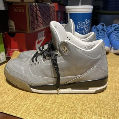 Size 11 - Air Jordan 3 5Lab3 Reflective Silver Bin87 - Image 1 of 4