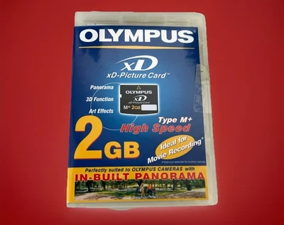 OLYMPUS xD Picture Card 2GB Type M+ High Speed BNIB - Image 1 of 4
