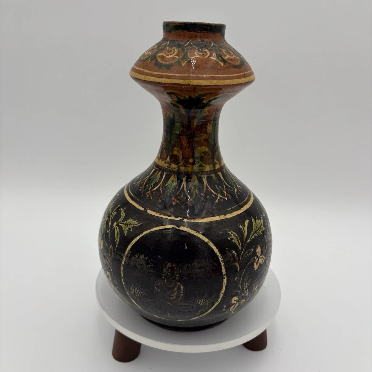 陶瓷1900-1940 花瓶亚洲古董| eBay