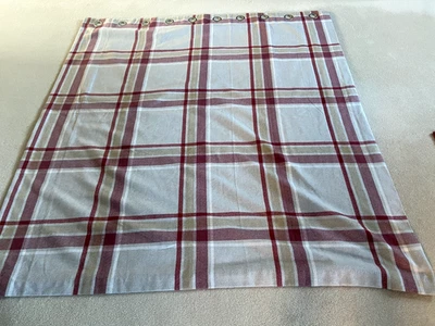 John Lewis Curtains (Afton Check) - Image 1 of 4