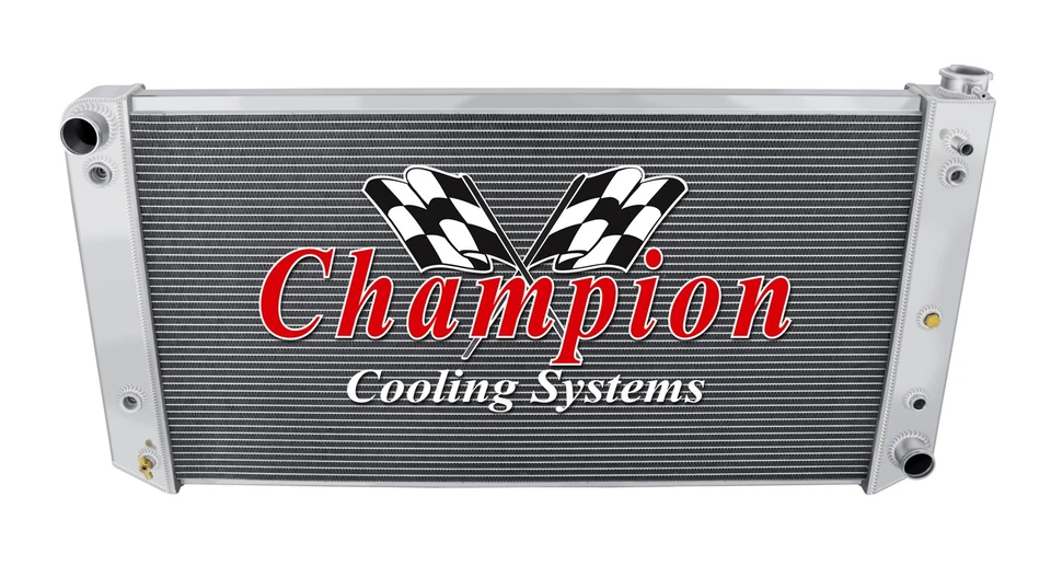 ER Champion 3 Row Radiator,Eng Oil Cooler for 1992 1993 GMC C2500 Diesel Eng - Image 1 of 4