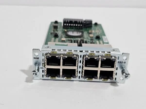 Cisco NIM-ES2-8 8-port Layer 2 Gigabit Ethernet LAN Switch NIM - Picture 1 of 3
