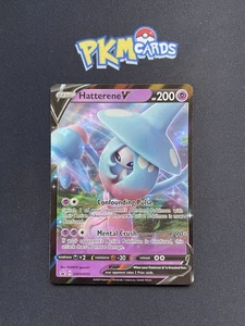 Pokémon TCG Hatterene V SWSH055 Black Star Promo LP. - Picture 1 of 3