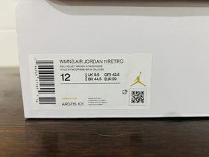 Size 12 Women’s / 10.5 M - Nike Air Jordan 11 Retro Neapolitan Sail AR0715-101 - Picture 1 of 14