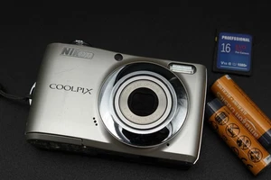 Nikon Digitalkamera Coolpix L22 12.0MP silber getestet *lesen* - Bild 1 von 5