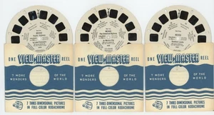 MEXICO 1957 Sawyer's 3 View-Master Reels 500-ABC - Picture 1 of 1
