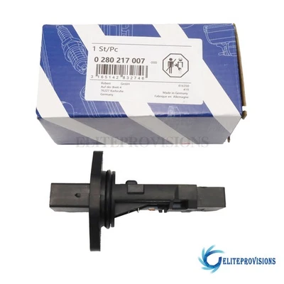 Fits 1999-2001 Porsche 911 3.4L For Bosch Mass Air Flow MAF Sensor 0280217007 US Foto 1 de 4