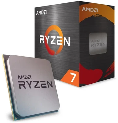 Procesador de escritorio AMD Ryzen 7 5700X 8 núcleos, 16 hilos desbloqueado Foto 1 de 3