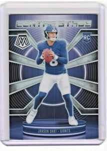 Jaxson Dart 2025 Panini Mosaic Rookie Center Stage Silver Prizm #7 RC Giants SP - Picture 1 of 2