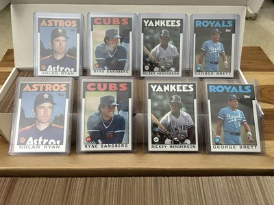 1986 Topps Baseball Complete Sets (2) NM-MT+ All Stars! HIGH GRADE! See pics🔥🔥 - Image 1 of 4