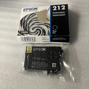 Epson 212 Cyan Magenta Yellow Ink Cartridge Color Exp 8/25 - Picture 1 of 4