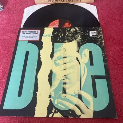 Elvis Costello & The Attractions Almost Blue LP Album Vinyl Record - EX/NM - Image 1 of 4