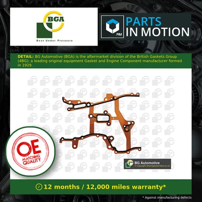 Timing Case Gasket fits OPEL INSIGNIA A 1.4 11 to 17 BGA 55562793 638130 Quality - Image 1 of 4