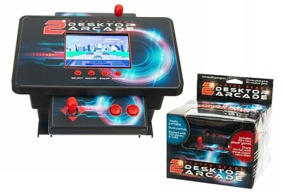 2 Spieler Retro Arcade Maschine Desktop Mini Spiel 200 klassische Spiele Funtime Geschenk - Bild 1 von 3