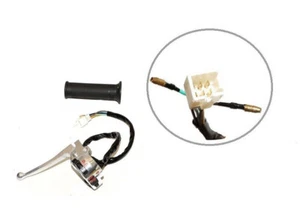 Set of Handlebar Switches with Clutch Lever and Throttle for CT70, Dax Replicas - Picture 1 of 2