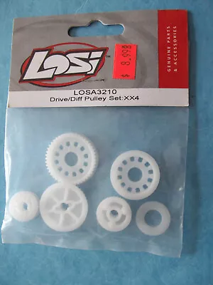 VINTAGE TEAM LOSI 3210 DRIVE DIFFERENTIAL PULLET SET XX4 A-3210 LOSA3210 NIP - Image 1 of 4