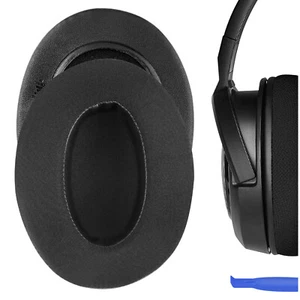 Geekria Cooling Gel Replacement Ear Pads for Corsair HS35 Headphones (Black) - Picture 1 of 6