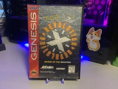 Revolution X (Sega Genesis, 1994) Tested and Working - Image 1 of 4
