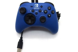 Switch Horipad Controller Blue USB Official Hori Nintendo as is - Picture 1 of 5