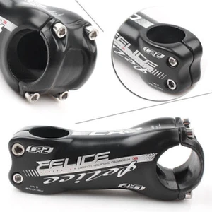 1pcs Ultralight MTB Mountain Bike XC Bicycle Stem T800 90MM ��12 Degree Black - Foto 1 di 10