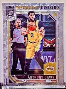 2021-22 Panini Donruss Elite - Anthony Davis - Primary Colors #3 LA Lakers - Picture 1 of 2