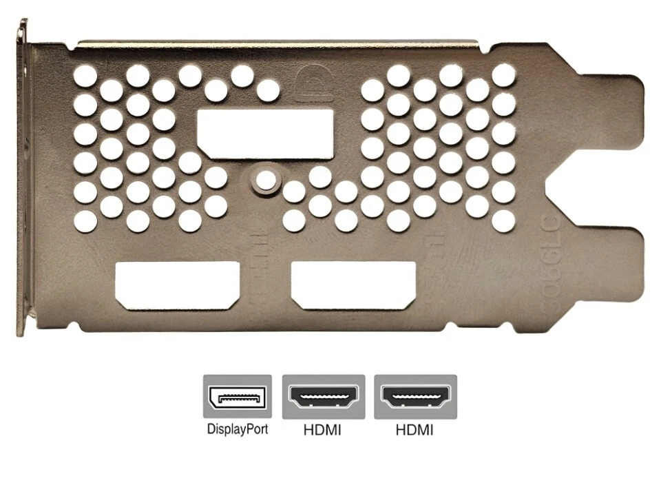 MSI RTX 3050 Low Profile Halterung für Video Grafikkarte HDMI DisplayPort 3056LC - Bild 1 von 1