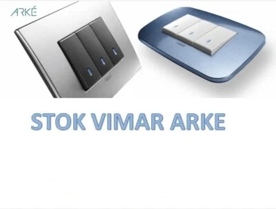 SERIE FRUTTI VIMAR ARKÈ ORIGINALE PRESA PLACCA SUPPORTO PULSANTE SCHUKO BIANCO