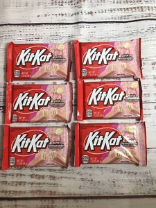 6 KIT KAT CRISP WAFERS IN PINK LEMONADE CREME Limited Edition 1.5oz Exp 05/2025 - Picture 1 of 3