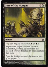 Gaze of the Gorgon *Common* Magic MtG x1 Ravnica SP