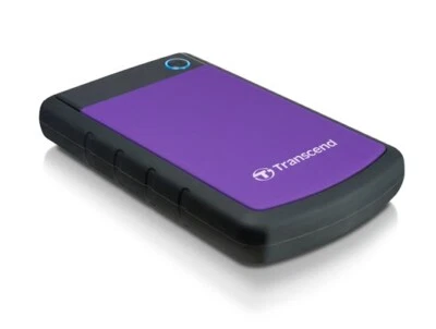 760557827009 Transcend StoreJet 25H3 2TB Purple Transcend - Image 1 of 3