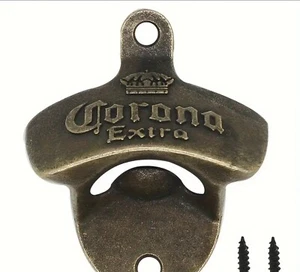 Man Cave Essential Corona Bottle opener , wall mountable for indoor/outdoor Bars - Picture 1 of 3