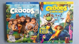 The Croods + THE CROODS-A NEW AGE (2-Disc SetS, Includes Digital Copy) - Picture 1 of 2