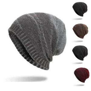 Unisex Beanie Strickmütze Winter Warm Unisex Mode Mütze Kopfbedeckung - Bild 1 von 16