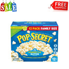 Pop Secret Microwave Popcorn Homestyle Butter Flavor 32 Oz Sharing Bags 12 Ct