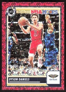 2023-24 9707E NBA HOOPS PREMIUM STOCK RED DISCO PRIZM DYSON DANIELS 106/149 NEU - Bild 1 von 2