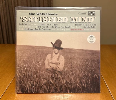 The WALKABOUTS 'Satisfied Mind' SUB POP 116/294 Germany Vinyl LP + Insert MINT - Image 1 of 4