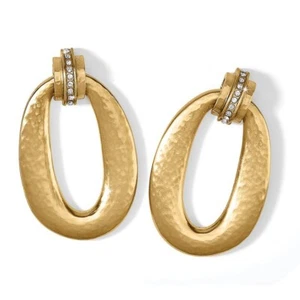 Brighton Meridian Lumens earrings gold post drop NWT $$78 JA7885 - Picture 1 of 1