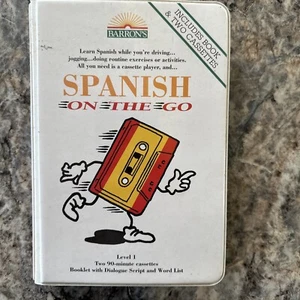 On the Go Ser.: Spanish on the Go (1992, Audio Cassette / Trade Paperback) - Picture 1 of 1
