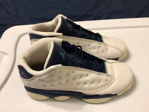 2015 Nike Air Jordan 13 XIII Low Retro Hornets GS BG 310811-107 Size 6.5Y - Picture 1 of 8