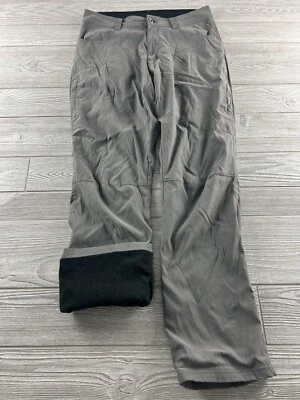 Eddie Bauer Men’s Fleece Lined Tech Pant Gray Size 32 X 32 Straight Leg - Image 1 of 4