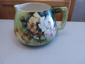VINTAGE AMERICAN BELLEEK LENOX CAC BLUMEN AIDERKRUG GRÜNE STEMPEL - Bild 1 von 6