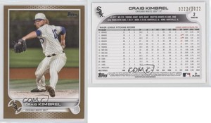 2022 Topps Series 1 Gold /2022 Craig Kimbrel #2