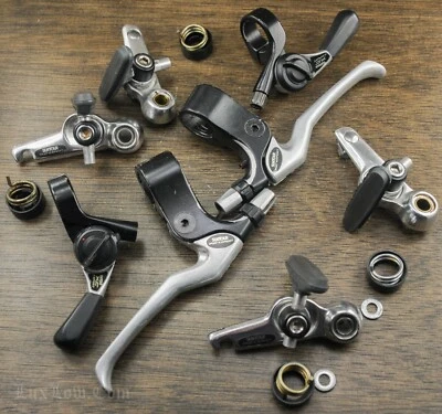 De colección SUNTOUR XC Expert Bicicleta MTB GRUPO Bicicleta Acusadores Frenos Voladizos Foto 1 de 4