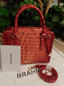 NWT BRAHMIN CAMI SATCHEL IN EMBRACE OMBRE V56 1708 00936 $325  *FREE SHIP* - Picture 1 of 9