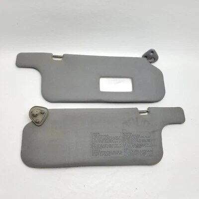 96-00 TOYOTA RAV4 PARASOL CONDUCTOR PASAJERO PAR CONJUNTO GRIS OEM 1996-2000 Foto 1 de 4