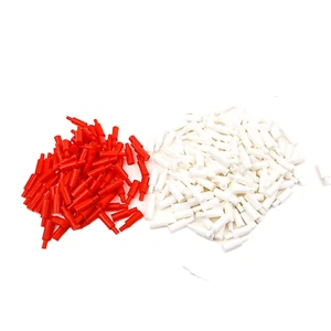 Vintage Battleship Game 1984 Pegs Replacement Parts 80 Red 155 White - Picture 1 of 4