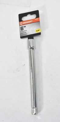 Crescent 6" x 3/8" Drive Socket Extension Bar Chrome Finish Tool CDTA9C - Image 1 of 4