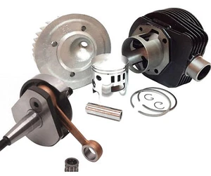 Set Gruppe Thermisch DR 177 Piaggio Vespa Px 125 1998 1999 2000 2001 Mit Welle - Bild 1 von 1
