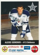 1999-00 Sudbury Wolves P.L.A.Y. Teamset #12 ALEXEI SEMENOV